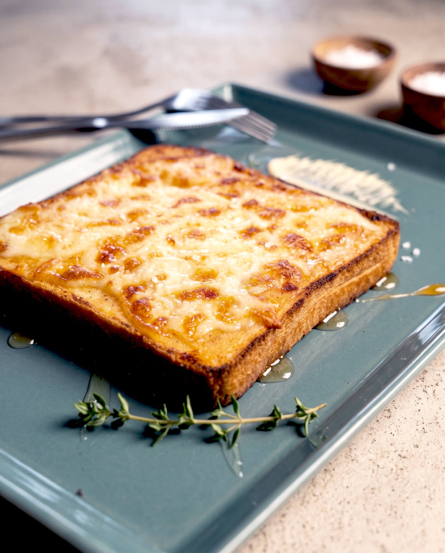 Mentaiko Honey Cheese Toast